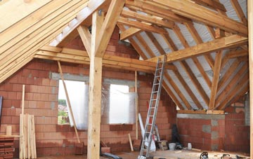 Annwell Place attic trusses